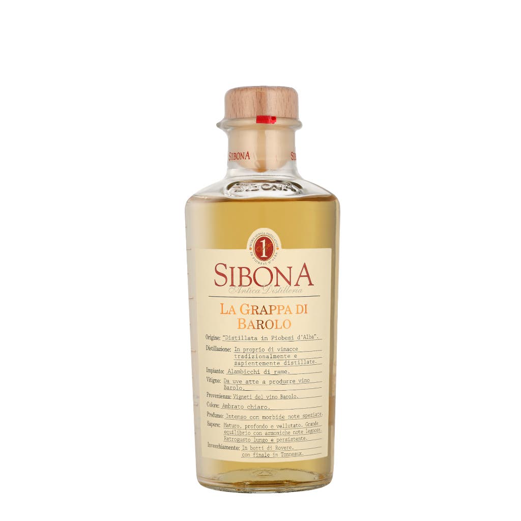 Sibona Grappa Di Chardonnay 50cl
