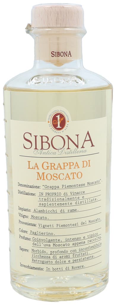 Sibona Grappa Di Moscato 50cl