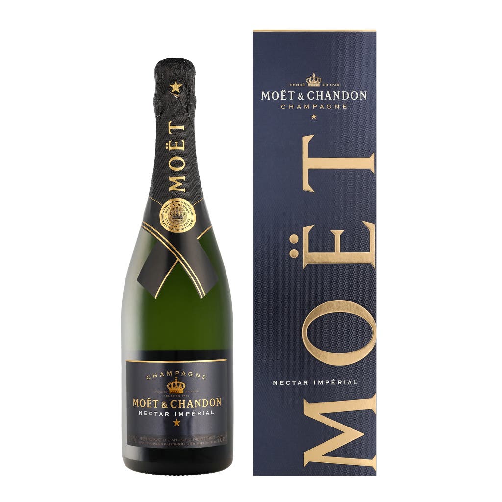 Moet & Chandon Nectar Imperial + GB 75cl - Topdrinks