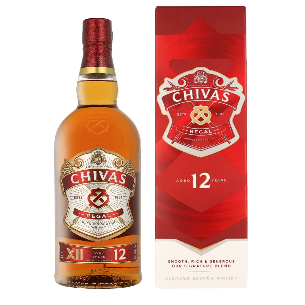 Chivas Regal 12 Years + GB 1ltr - Topdrinks