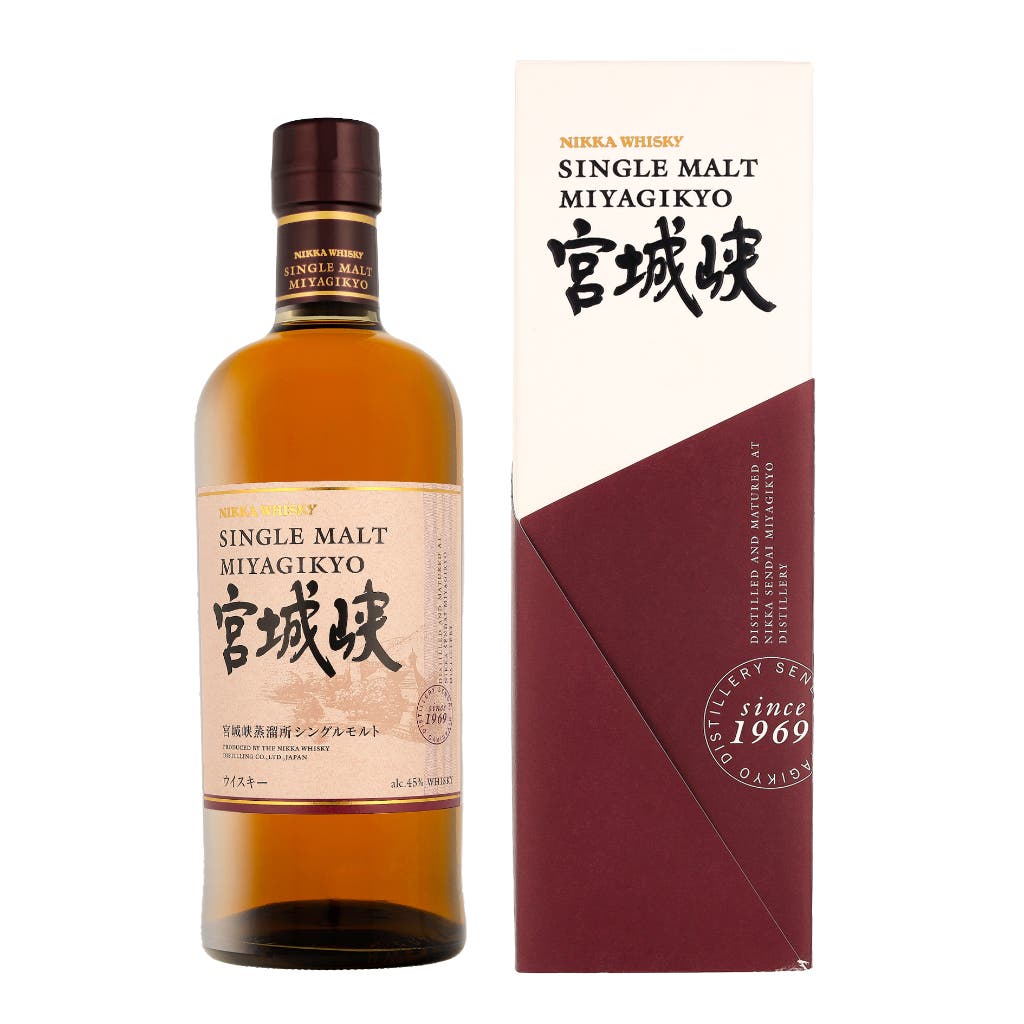 Nikka Miyagikyo Single Malt + GB 70cl - Topdrinks