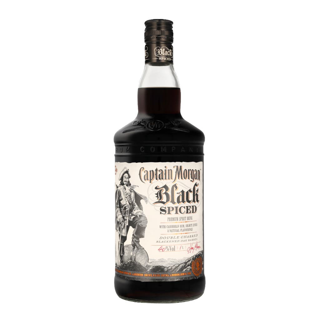 Captain Morgan Black Spiced 1ltr