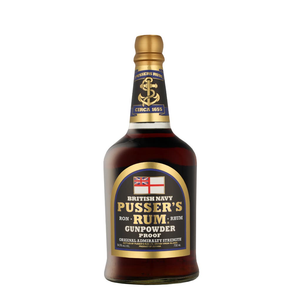 Pusser's Navy Rum Gunpowder Proof 70cl