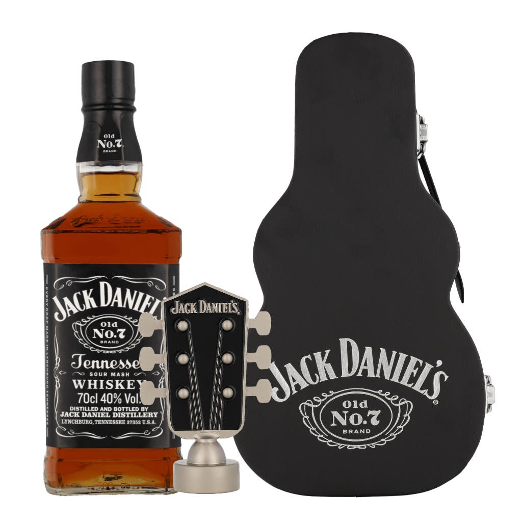 Jack Daniel's Guitar Giftbox 70cl - Topdrinks