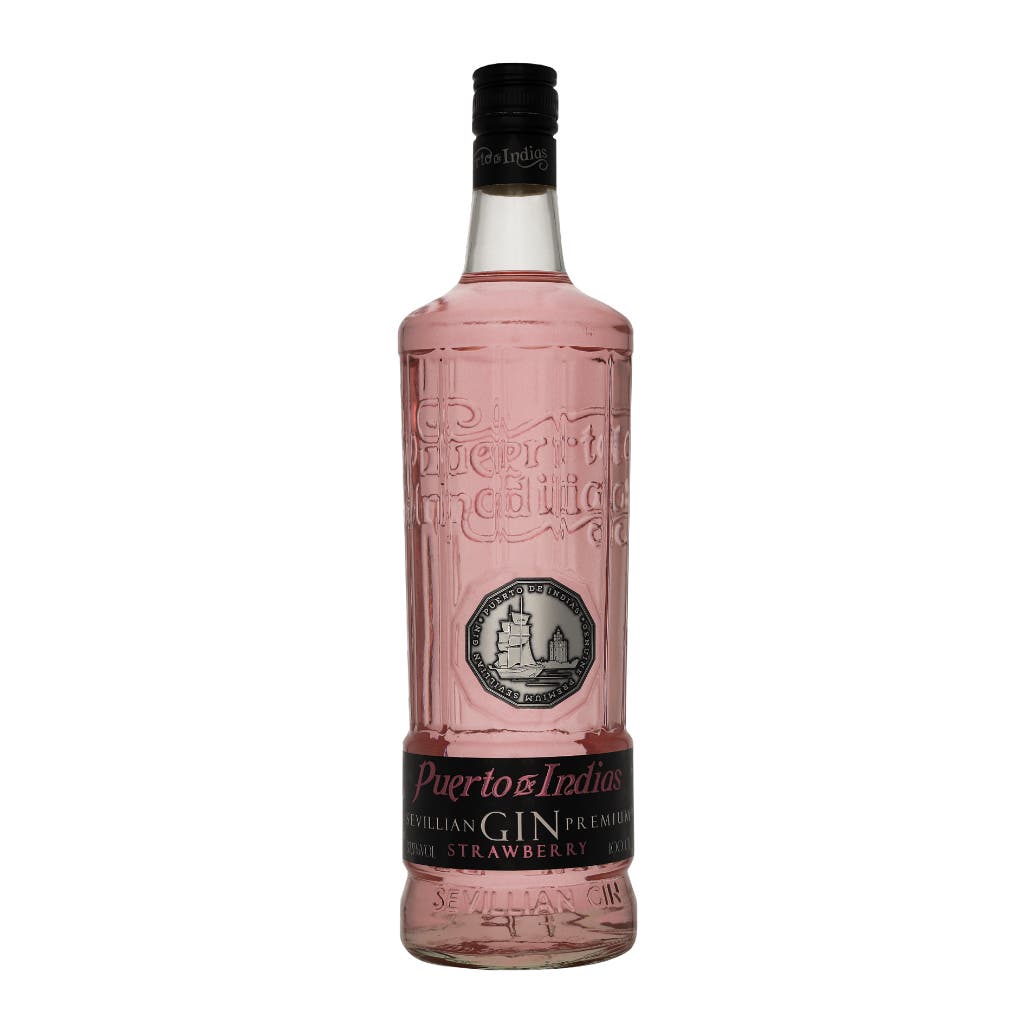 Puerto De Indias Gin Strawberry 1ltr