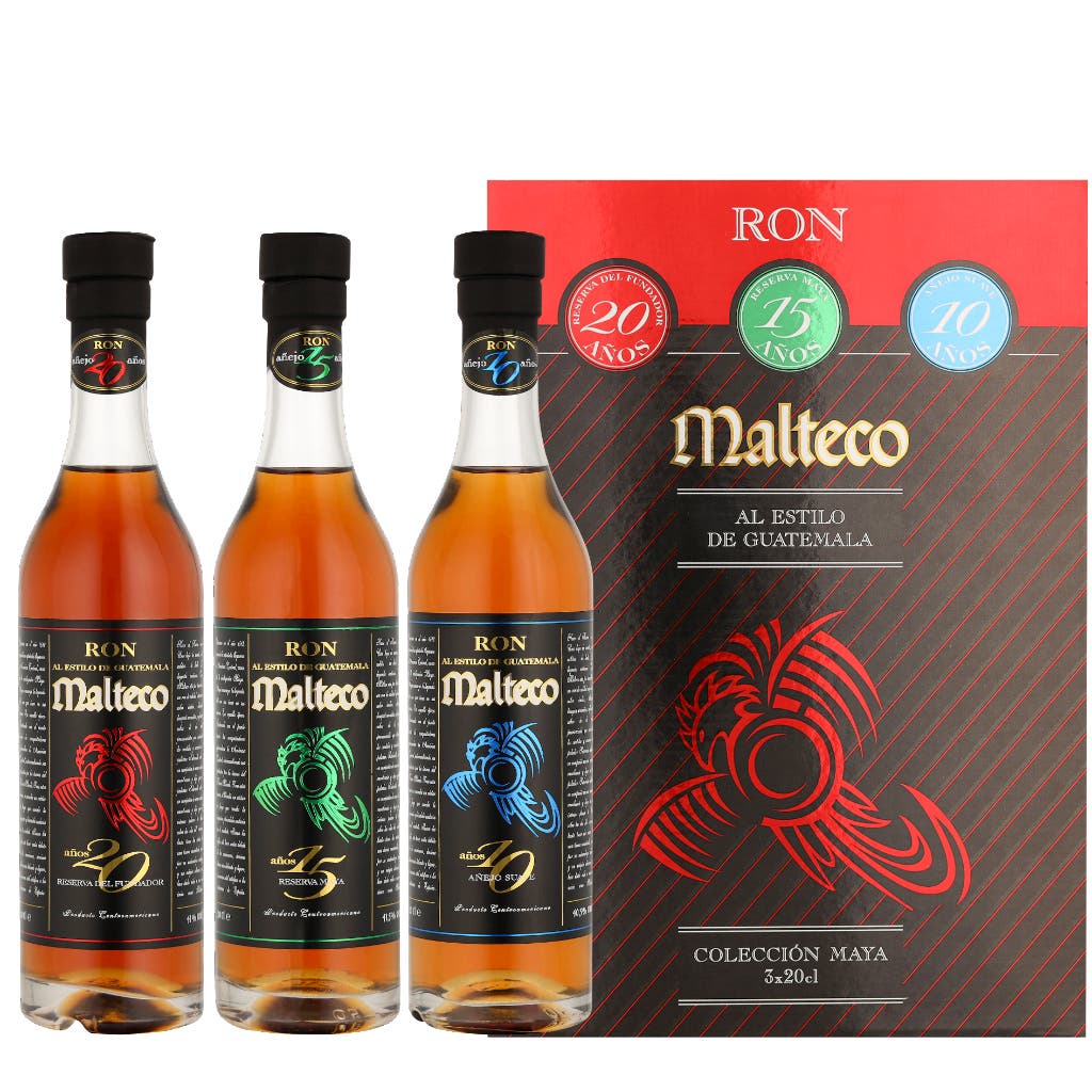 Ron Malteco Set 3x20cl