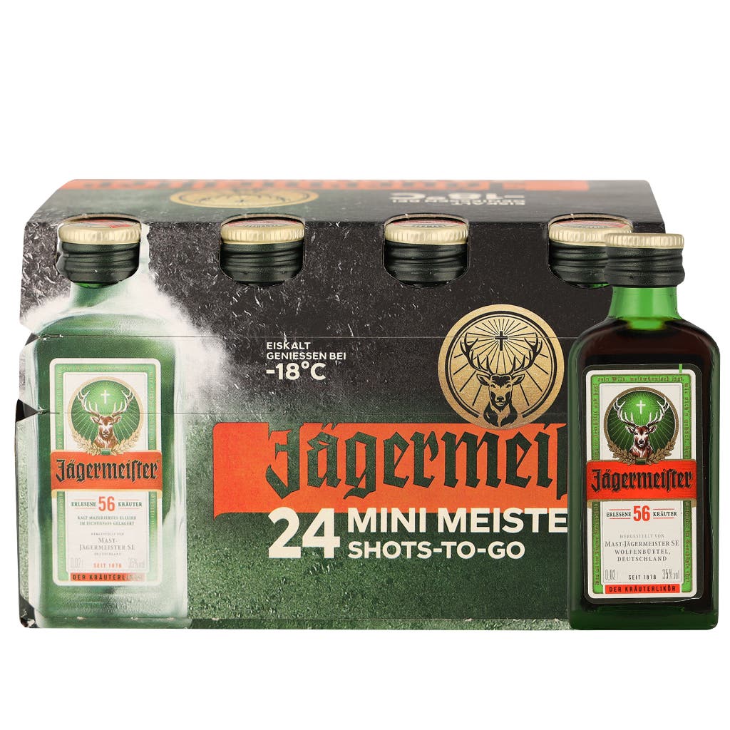 Jagermeister 24 x 2cl - Topdrinks