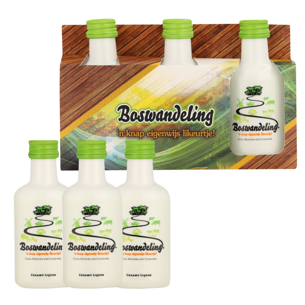 Boswandeling 3 x 5cl