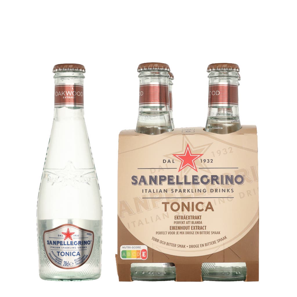 San Pellegrino Tonica Di Rovere Oak 4 x 20cl