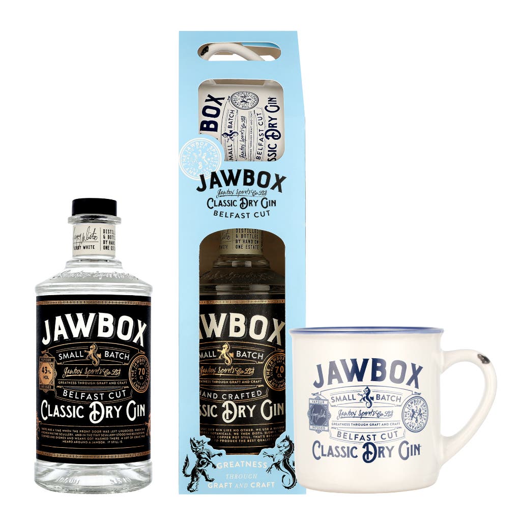 Jawbox Small Batch Gin + Mug 70cl