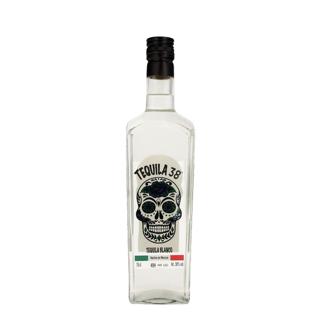 38 Tequila Blanco 70cl