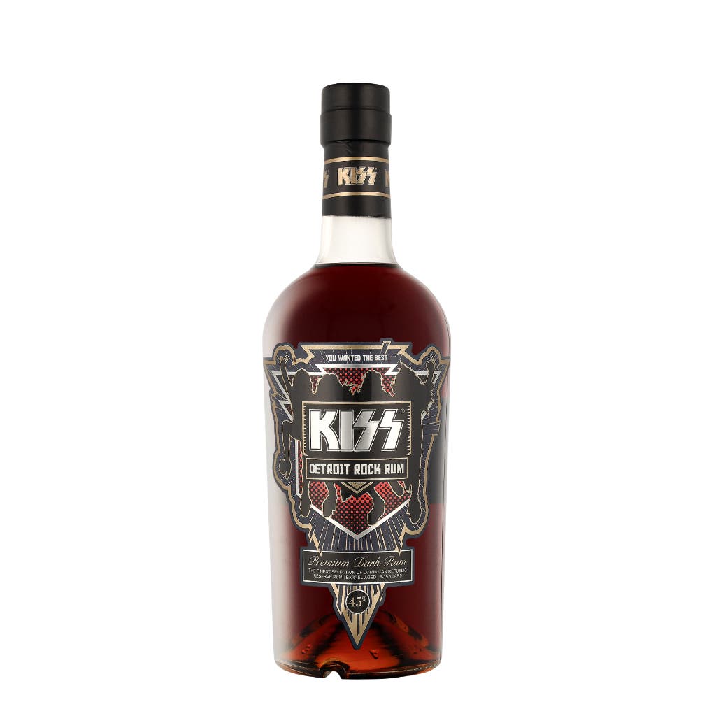 Kiss Detroit Rock Rum 70cl