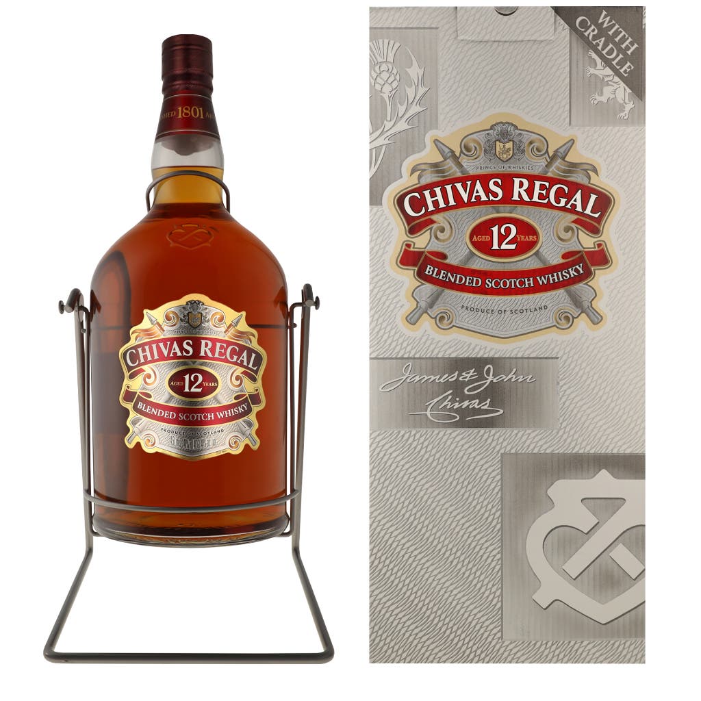 Chivas Regal 12 Years 4,5ltr - Topdrinks