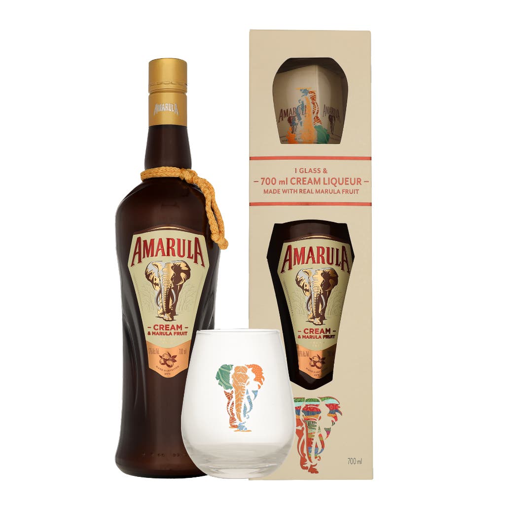 Amarula Cream + Glass 70cl