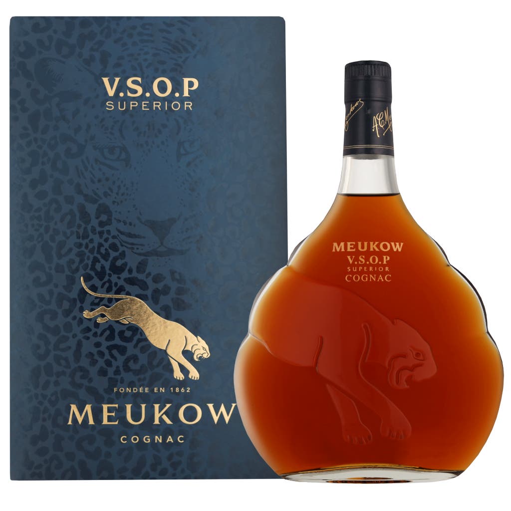 Acheter Meukow Cognac VS, Coffret 1 bouteille de 70cl + 2 verres