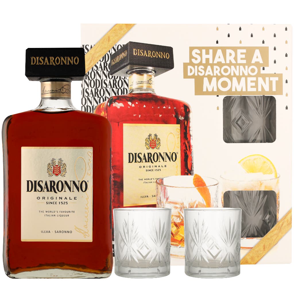 Disaronno Amaretto Originalle Single Glass Bottle Liquor 750ml