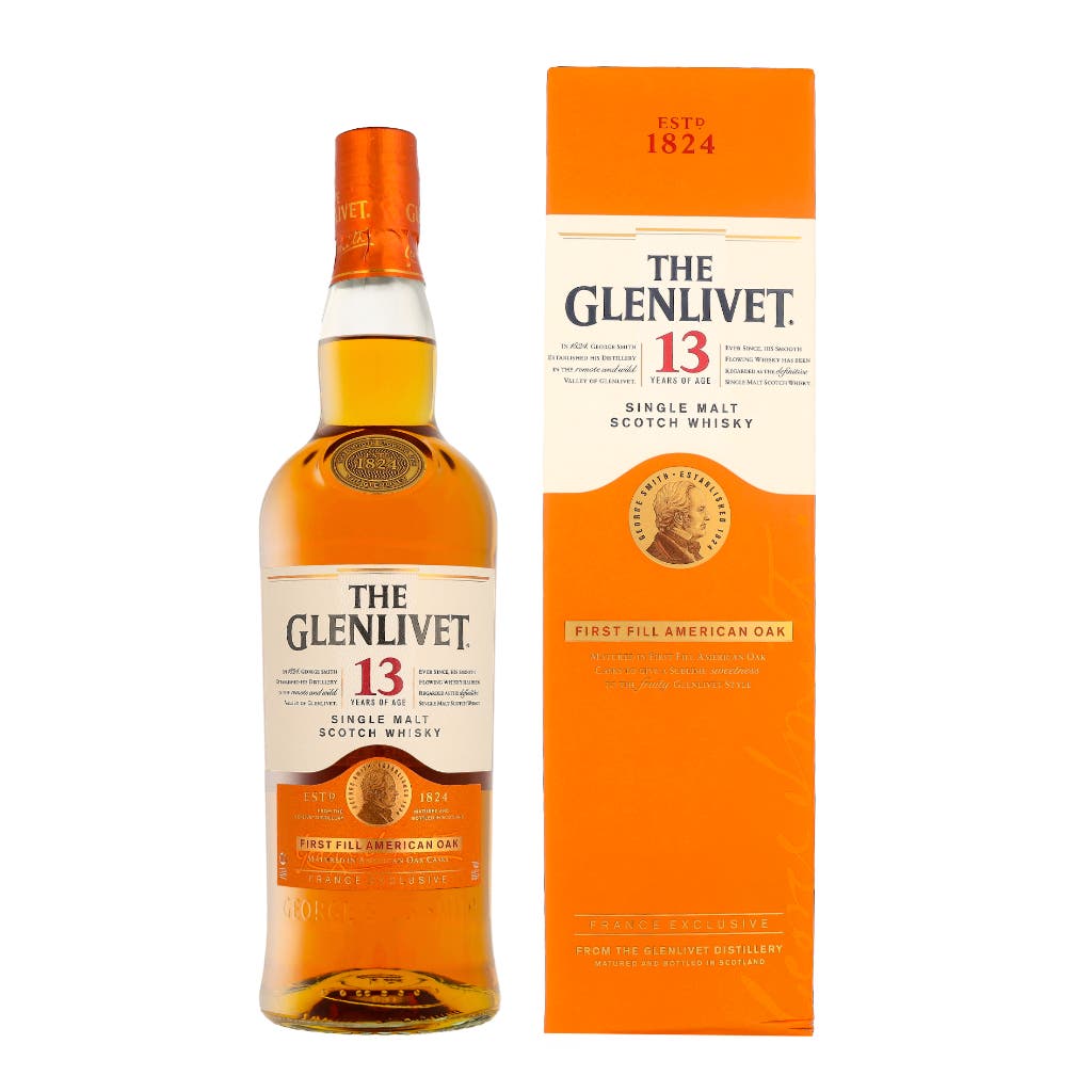 The Glenlivet 13 Years First Fill American Oak 70cl