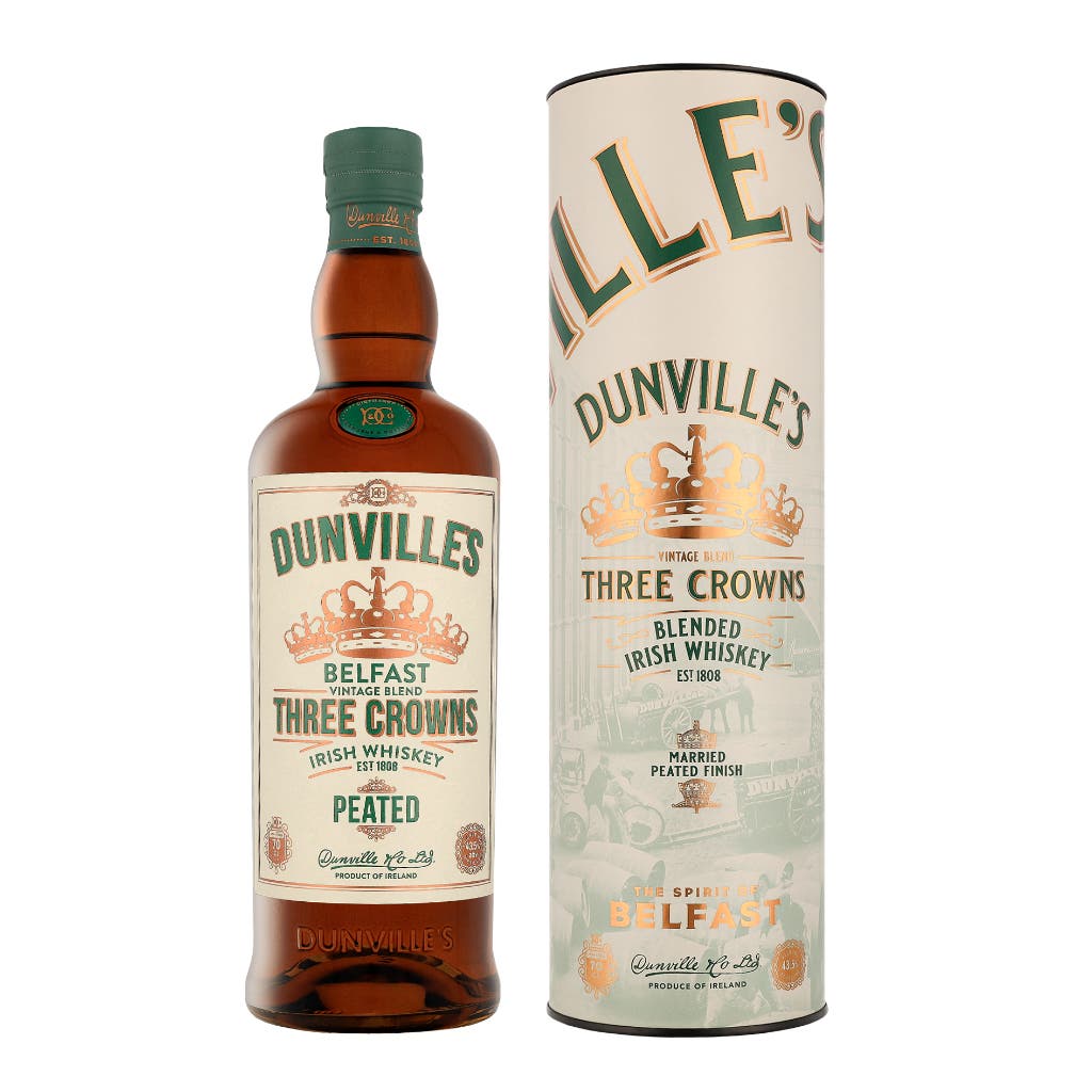 Dunville's Three Crowns Peated 70cl