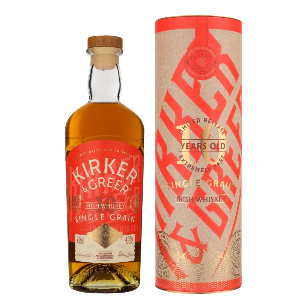 Kirker & Greer Single Grain 10 Years 70cl