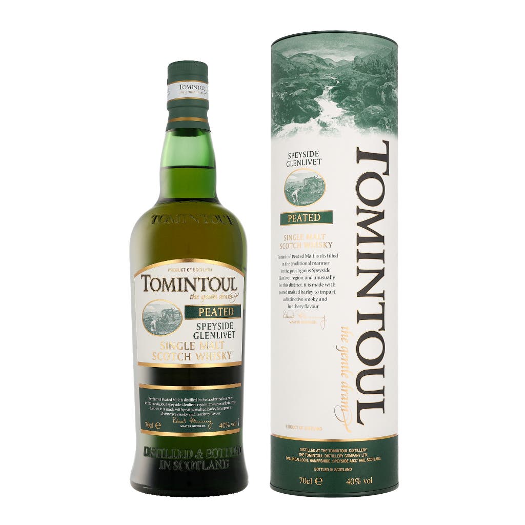 Tomintoul Speyside Glenlivet Peaty 70cl