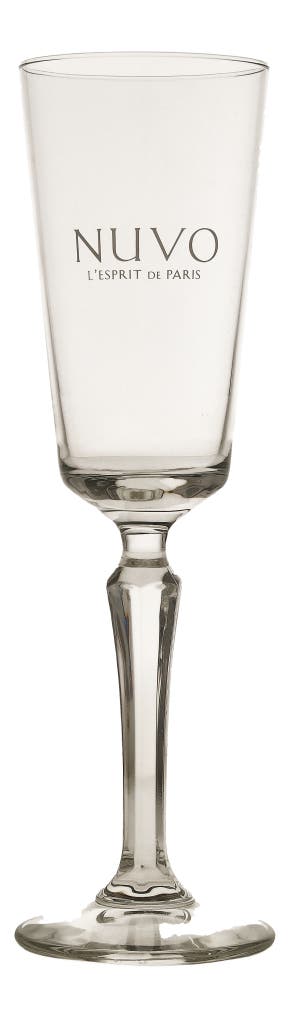 Nuvo Sparkling Vodka Liqueur Glasses 1ltr