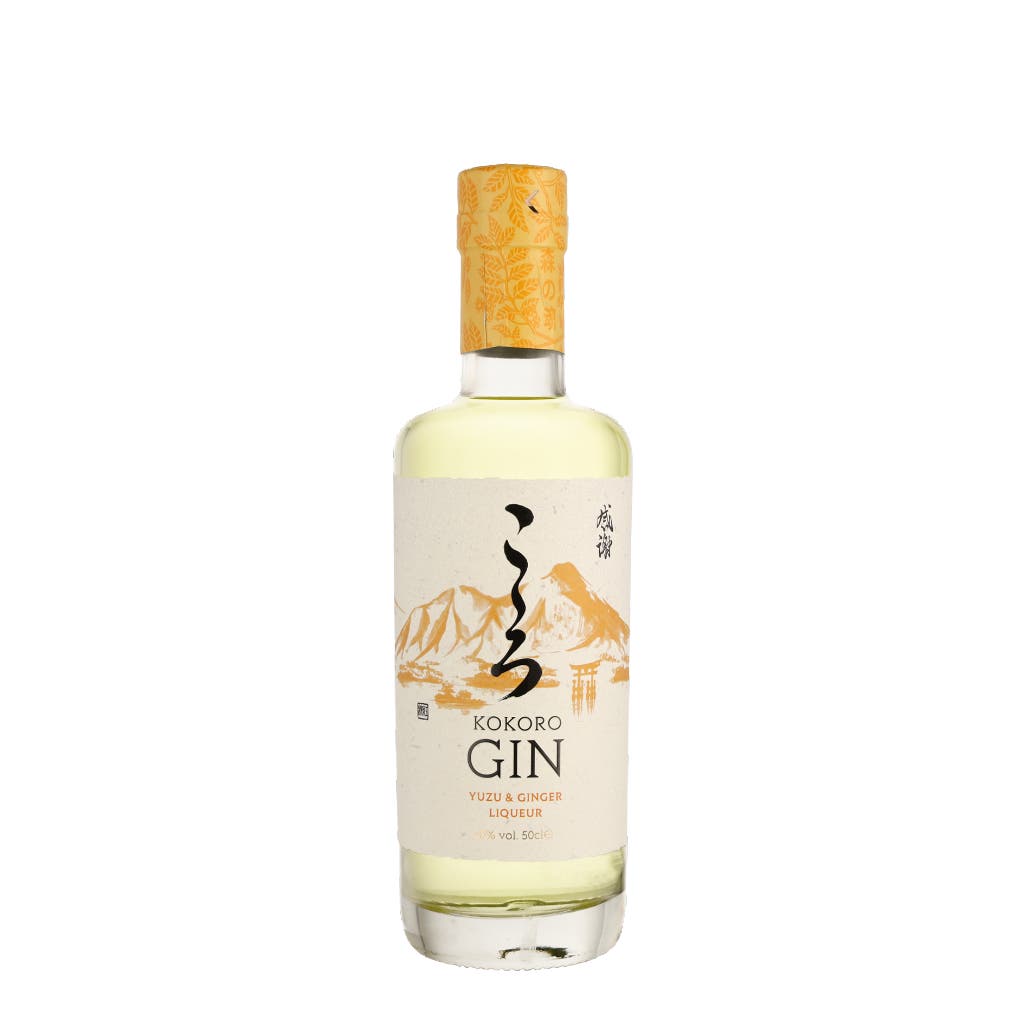 Kokoro Gin Yuzu & Ginger 50cl