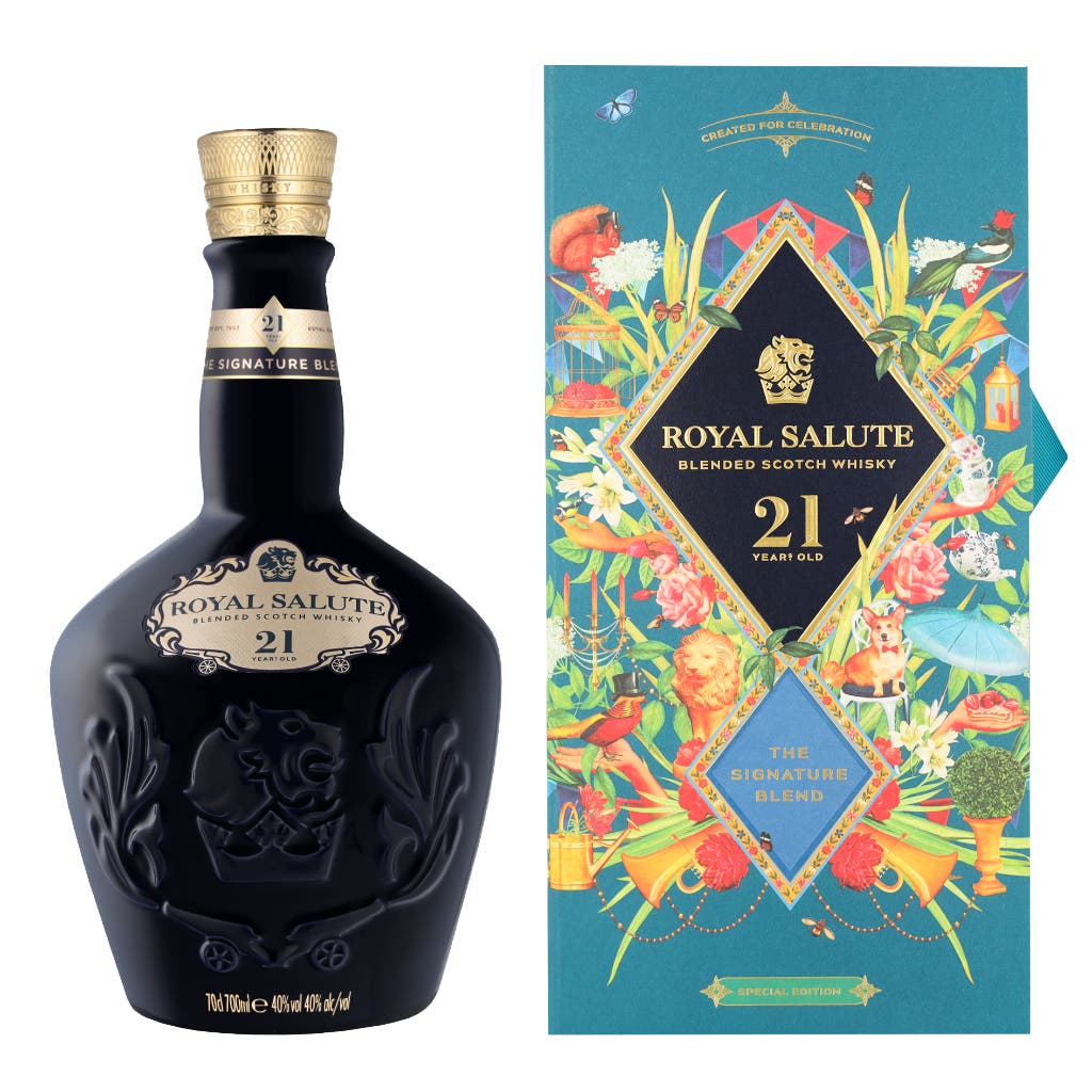 Chivas Regal 21 Years Royal Salute Garden 70cl - Topdrinks