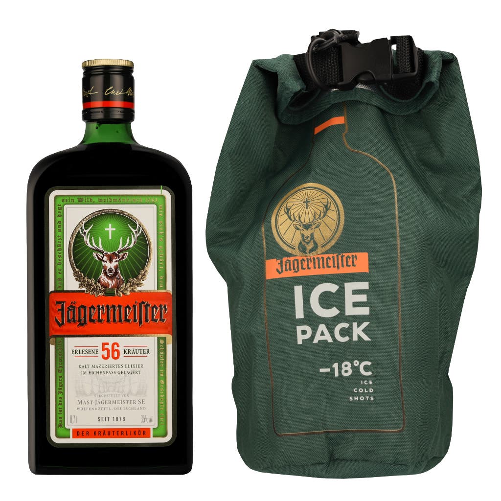 Jagermeister + Ice Pack 70cl - Topdrinks