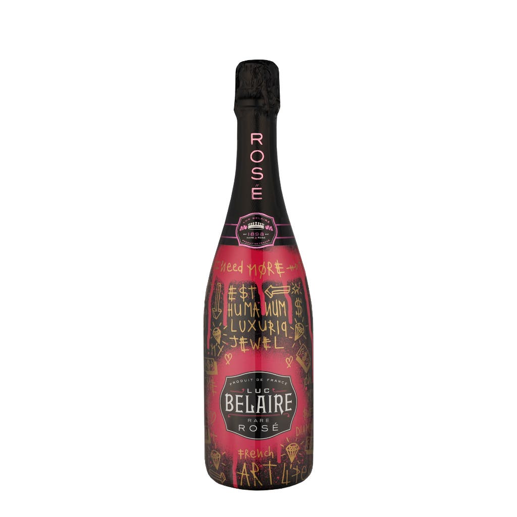 Luc Belaire Rare Rose Art by Gregoire Devin 75cl