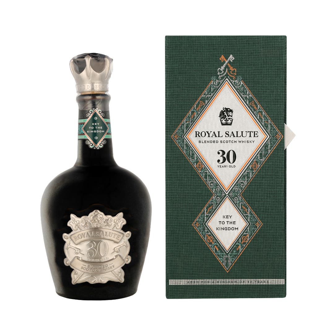 Chivas Regal Royal Salute 30 Years Key To The Kingdom + GB 50cl