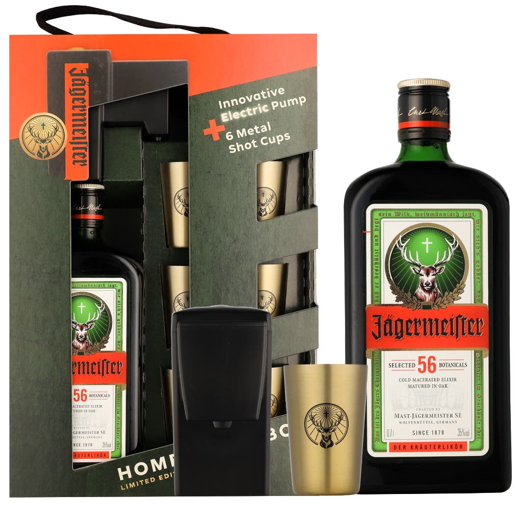 Coffret-cadeau Jägermeister personnalisé