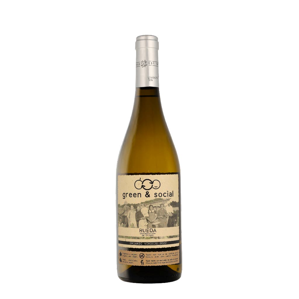 Cuatro Rayas Rueda Verdejo Green & Social 2022 75cl