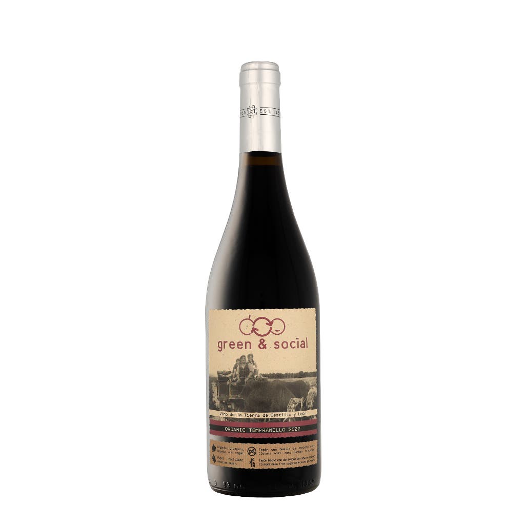 Cuatro Rayas Vdt Tempranillo Green & Social 2022 75cl