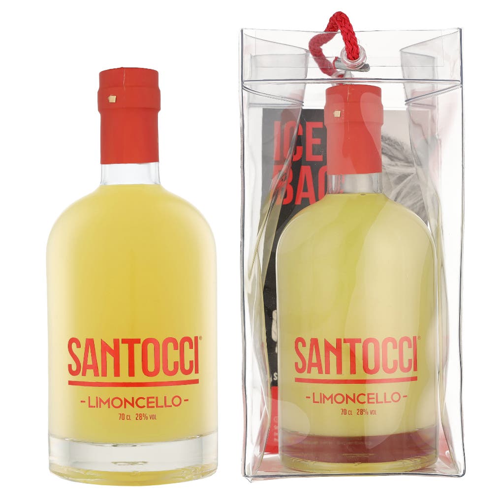 Santocci Limoncello + Icebag 70cl